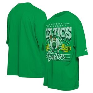 Men's New Era Kelly Green Boston Celtics Sport Classics T-Shirts Size S